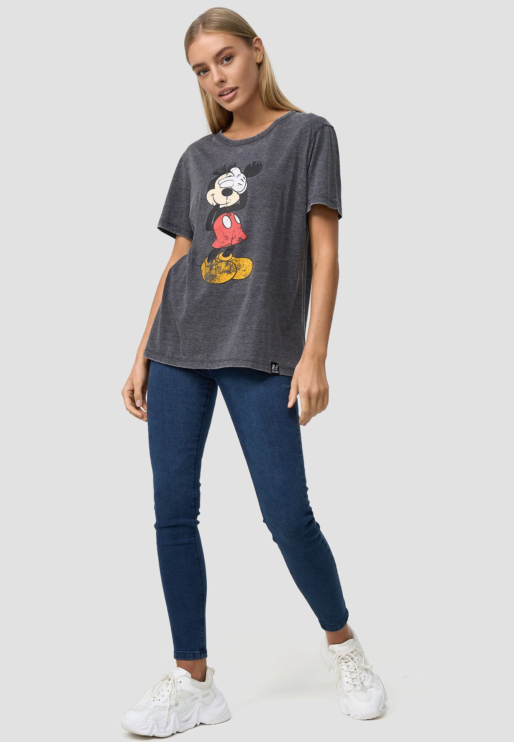 COTTON SOUL Mickey Mouse - Mickey Duplicate - Ladies Fashion T COTTON SOUL Mickey Mouse - Mickey Duplicate - Ladies Fashion T