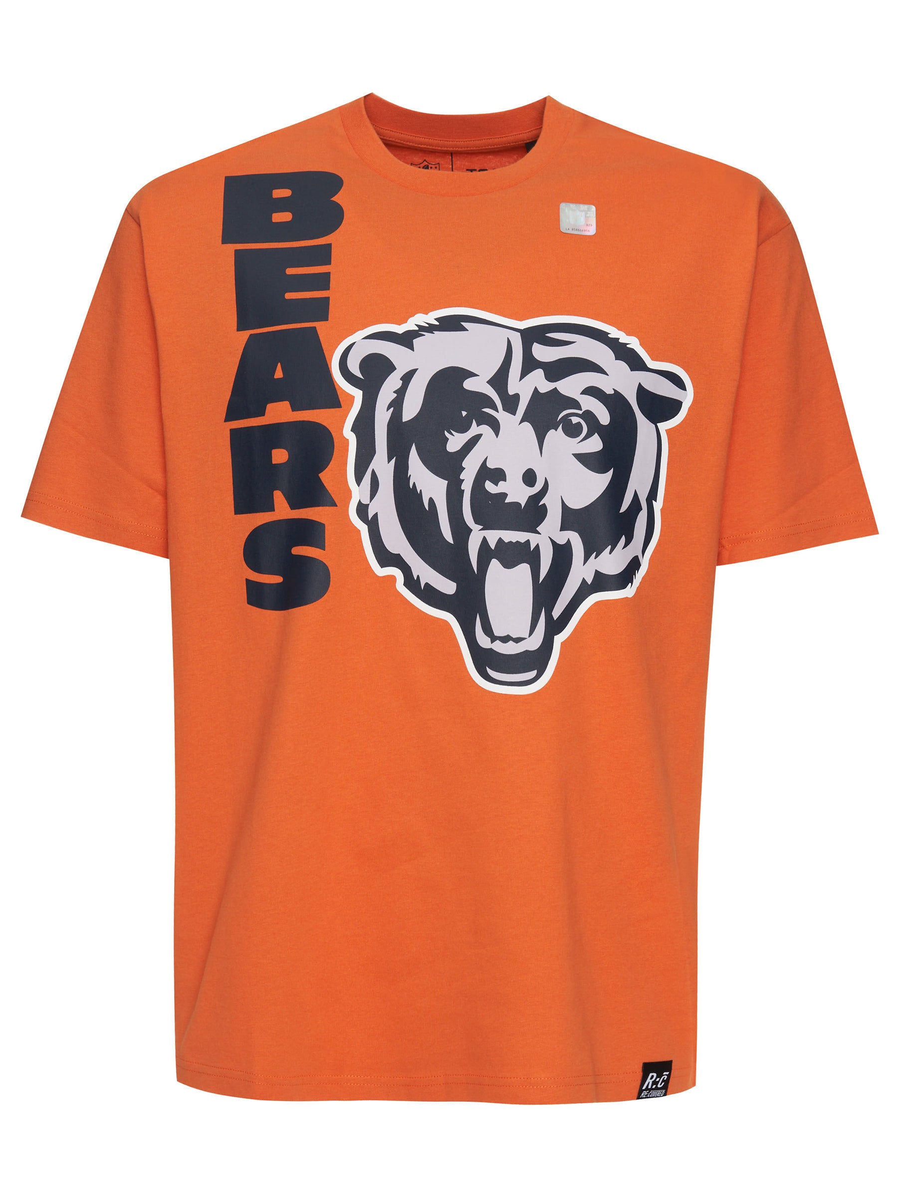 Unisex NFL Bears Oversized Orange T-Shirt – Recovered