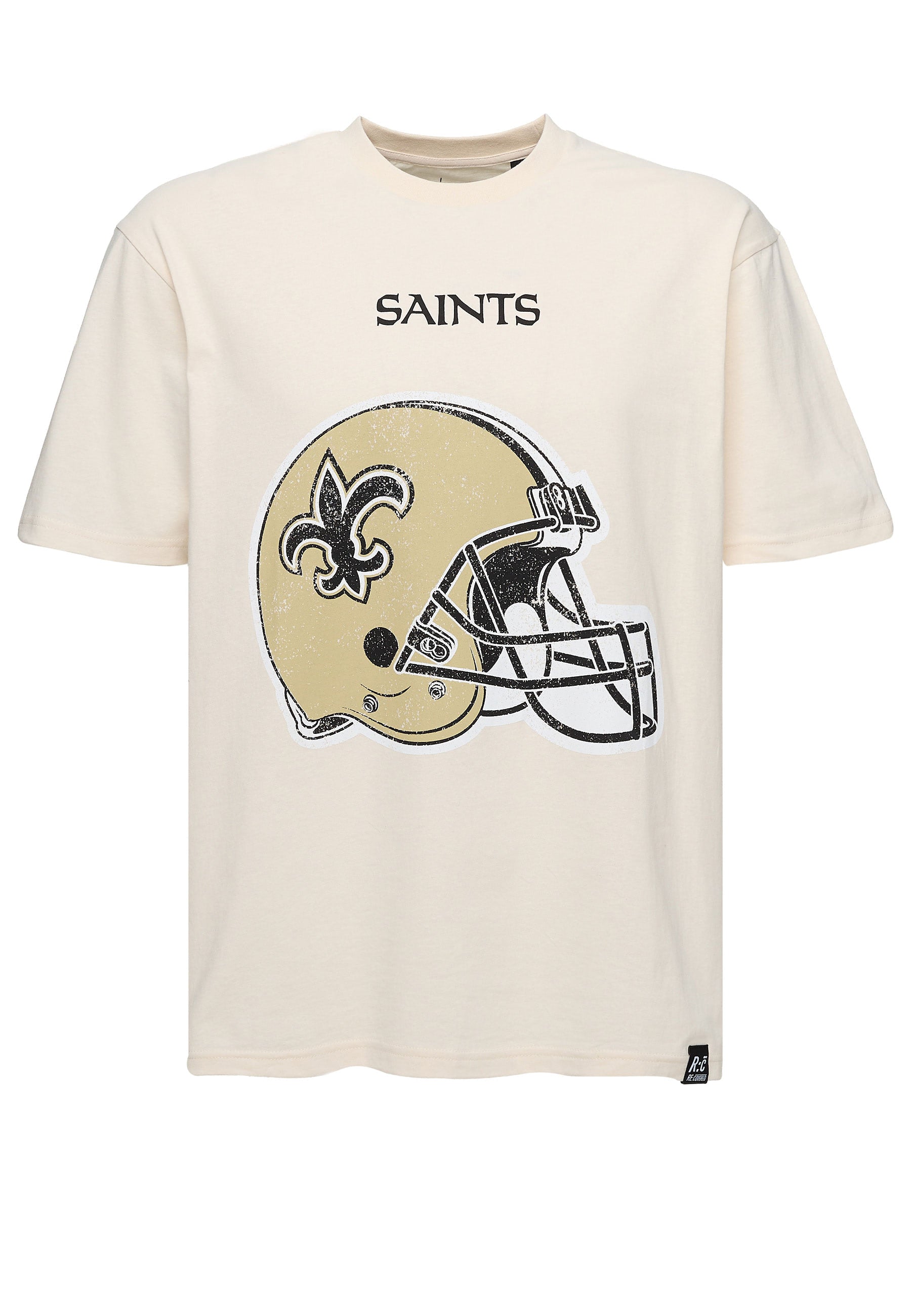 Unisex NFL Saints Helmet Graphic Tee – Recovered Clothing